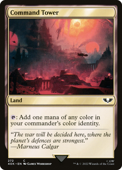 Command Tower (272) (40K-272) - Warhammer 40,000 Commander