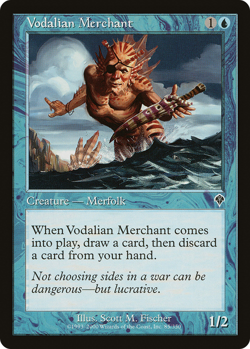 Vodalian Merchant (INV-085) - Invasion Foil