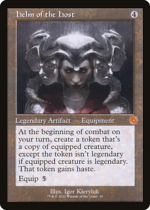 Helm of the Host (BRR-019) - The Brothers' War Retro Artifacts Foil