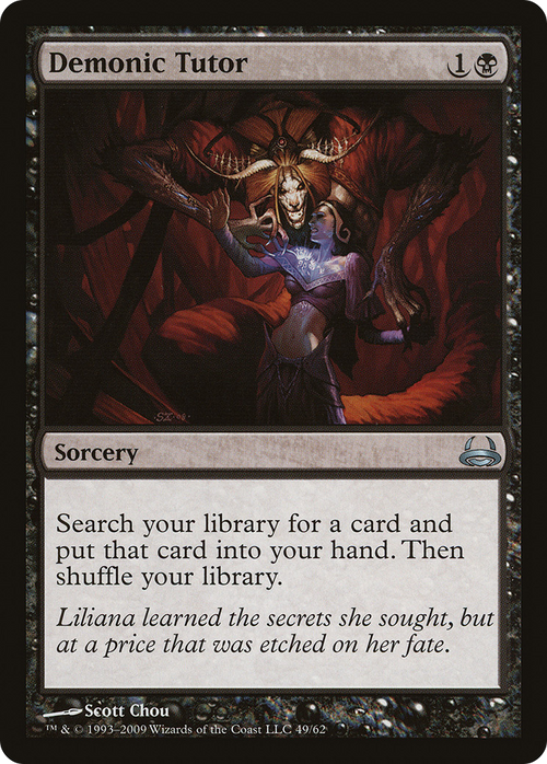 Demonic Tutor (DDC-049) - Duel Decks: Divine vs. Demonic