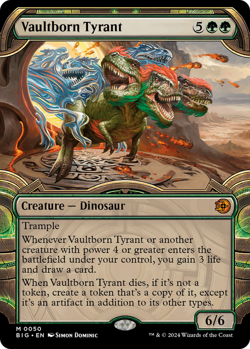 Vaultborn Tyrant (Showcase) (BIG-050) - The Big Score: (Showcase)
