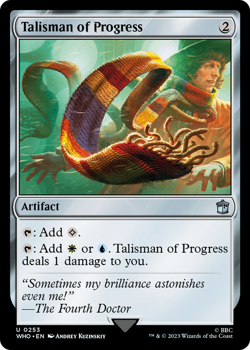 Talisman of Progress (WHO-253) - Doctor Who