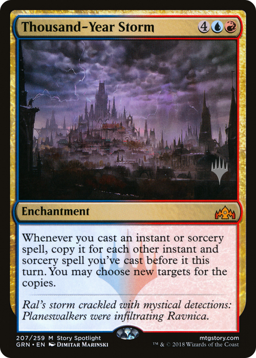Thousand-Year Storm (PPKHM-207P) - Guilds of Ravnica Promos Foil