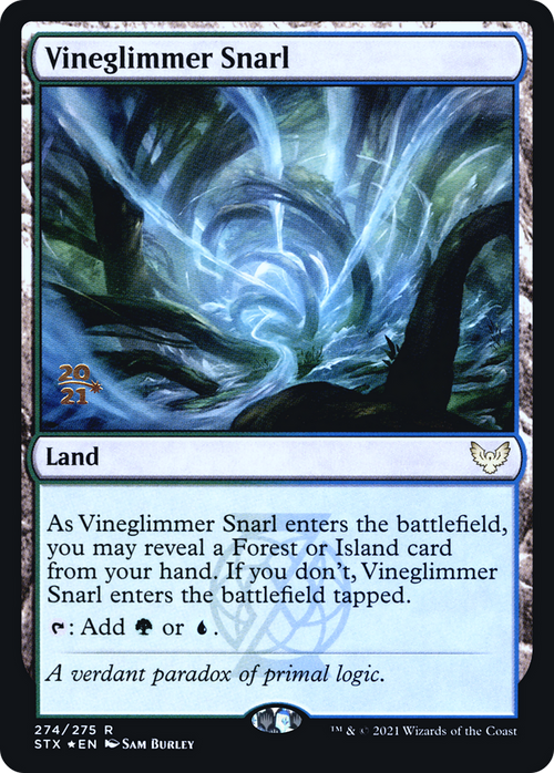 Vineglimmer Snarl (PRE-274S) - Strixhaven: School of Mages Promos Foil