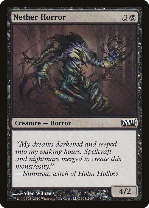 Nether Horror (M11-108) - Magic 2011