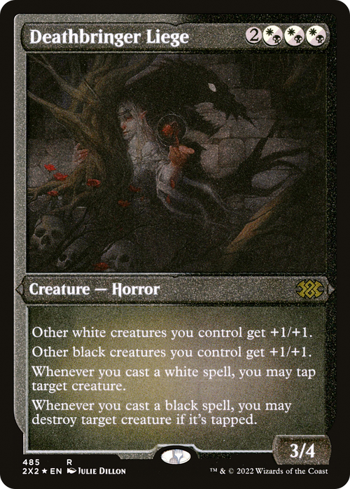 Deathbringer Liege (Foil Etched) (2X2-485) - Double Masters 2022 Foil