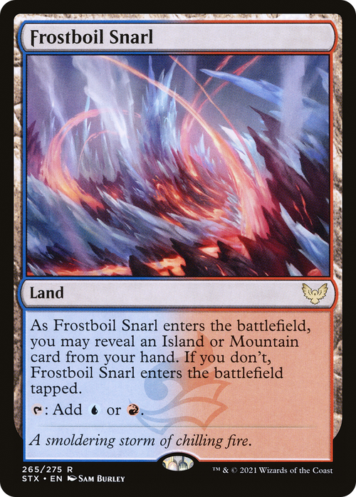 Frostboil Snarl (STX-265) - Strixhaven: School of Mages