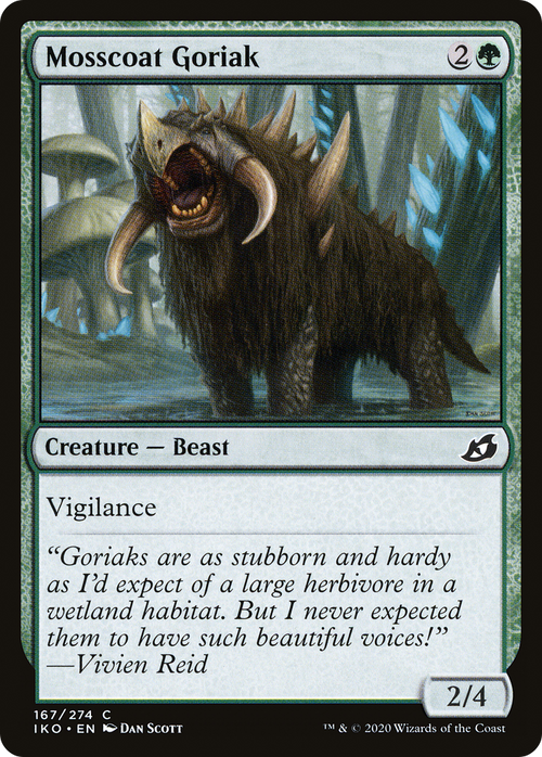 Mosscoat Goriak (IKO-167) - Ikoria: Lair of Behemoths