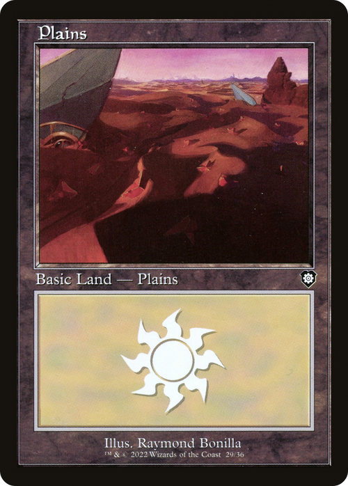 Plains (29) (Retro Frame) (BRC-029) - The Brothers' War Commander