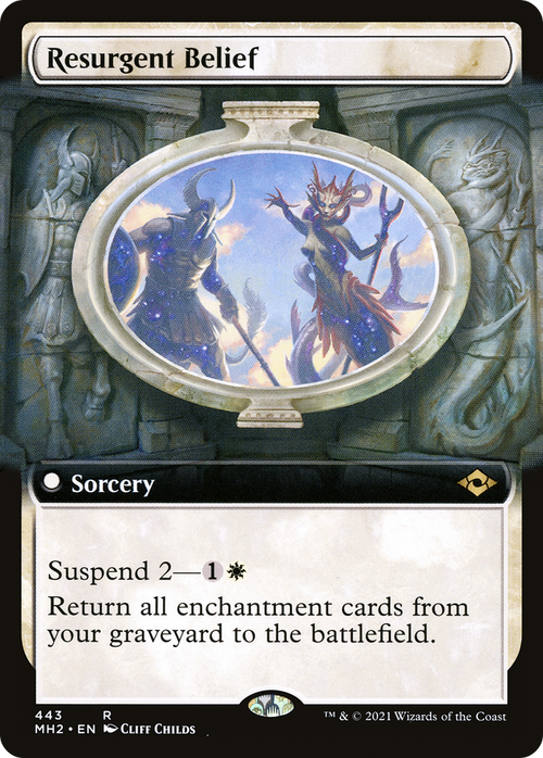 Resurgent Belief (Extended Art) (MH2-443) - Modern Horizons 2: (Extended Art)