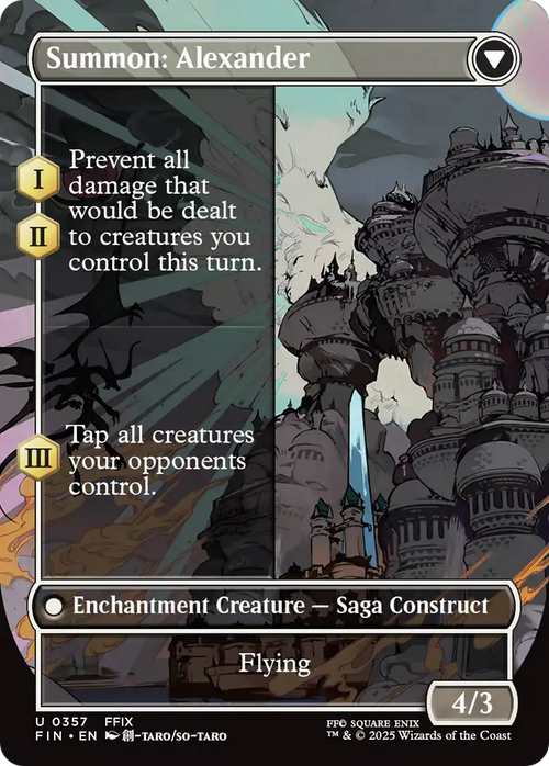 Crystal Fragments (Borderless) (FIN-357) - FINAL FANTASY: (enchantment) Foil