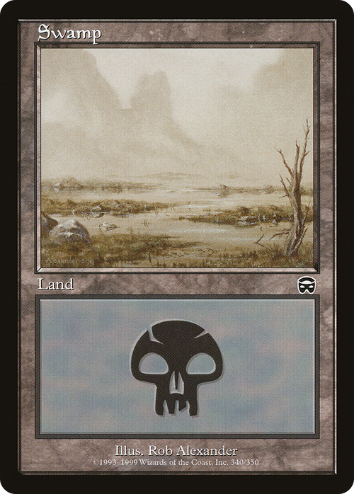 Swamp (340) (MMQ-340) - Mercadian Masques