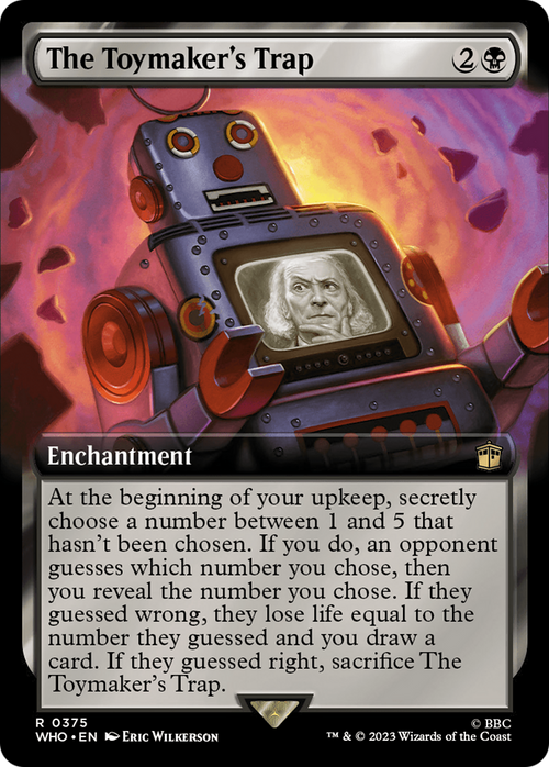 The Toymaker's Trap (Extended Art) (WHO-375) - Doctor Who: (Extended Art) Foil