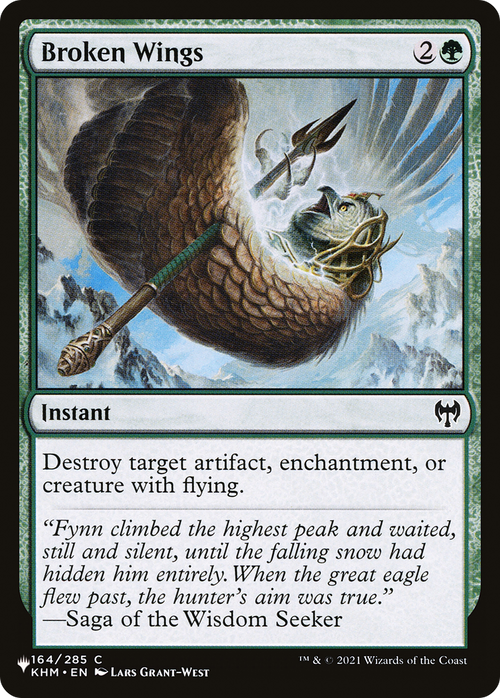 Broken Wings (LIST-KHM-164) - The List