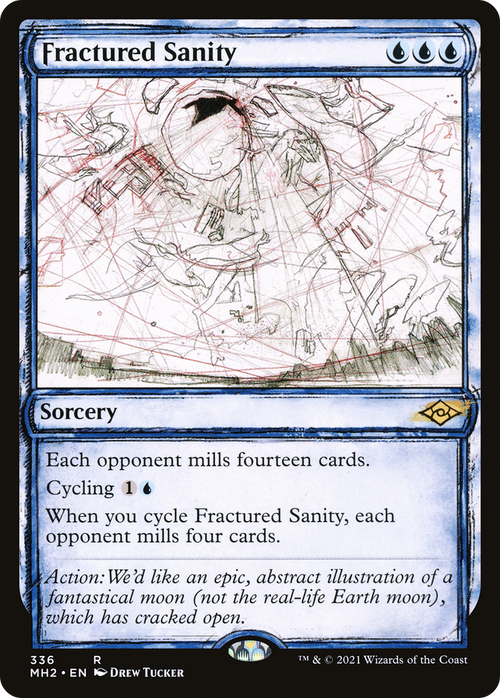 Fractured Sanity (Showcase) (MH2-336) - Modern Horizons 2: (Showcase)