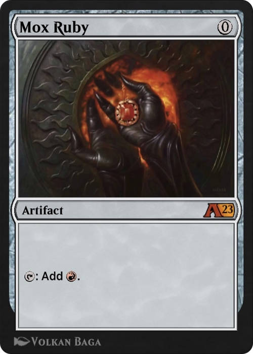 Mox Ruby (YDMU-039) - Alchemy: Dominaria