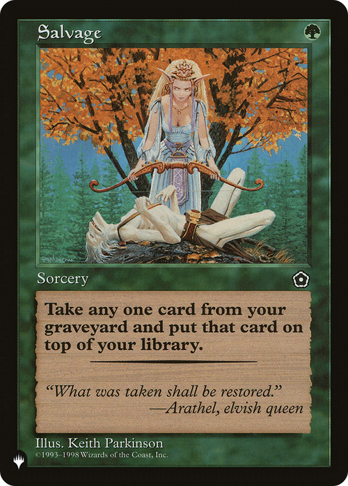 Salvage (LIST-P02-145) - The List