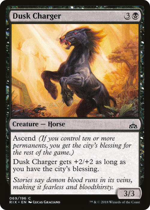Dusk Charger (RIX-069) - Rivals of Ixalan