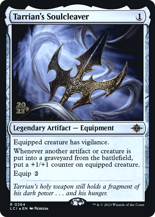 Tarrian's Soulcleaver (PRE-264) - The Lost Caverns of Ixalan Promos Foil