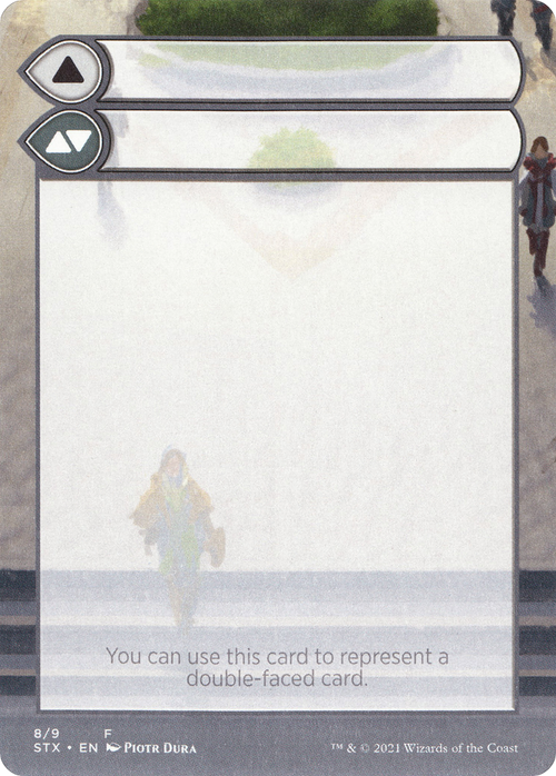 Double-Faced Substitute Card (SSTX-008) - Strixhaven: School of Mages Substitute Cards (Borderless)