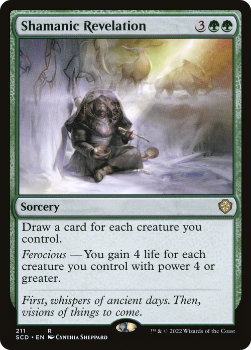 Shamanic Revelation (SCD-211) - Starter Commander Decks