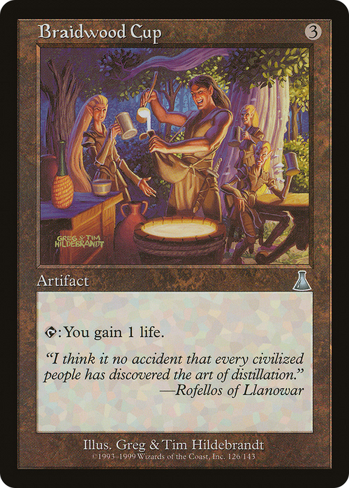 Braidwood Cup (UDS-126) - Urza's Destiny Foil