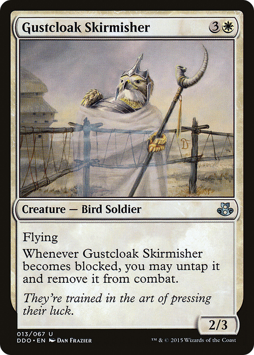 Gustcloak Skirmisher (DDO-013) - Duel Decks: Elspeth vs. Kiora