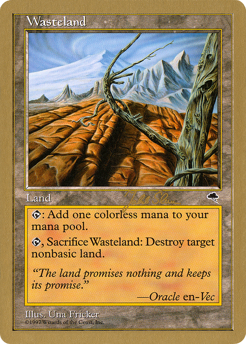 Wasteland - 1999 Jakub Slemr (TMP) (WCD-) - World Championship Decks 1999