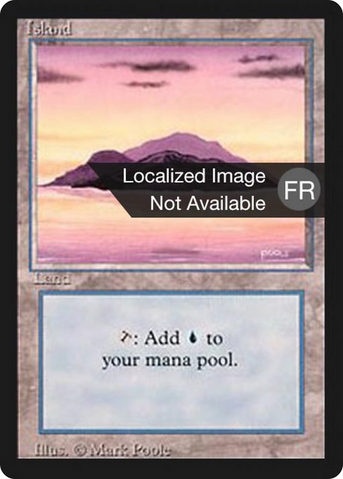 Island (A) (FBB-287) - Foreign Black Border