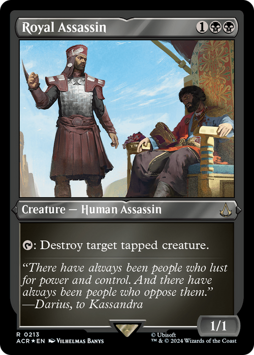 Royal Assassin (Foil Etched) (ACR-213) - Assassin's Creed Foil