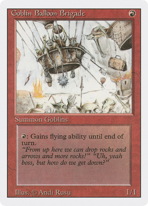 Goblin Balloon Brigade (3ED-) - Revised Edition