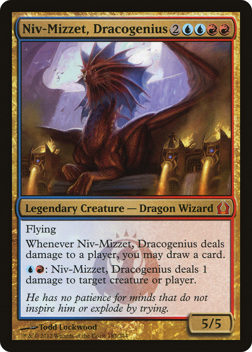 Niv-Mizzet, Dracogenius (RTR-183) - Return to Ravnica