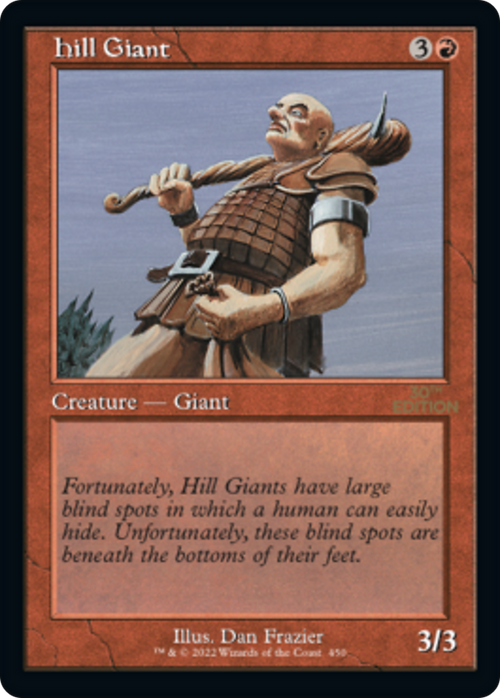 Hill Giant (Retro Frame) (30A-450) - 30th Anniversary Edition