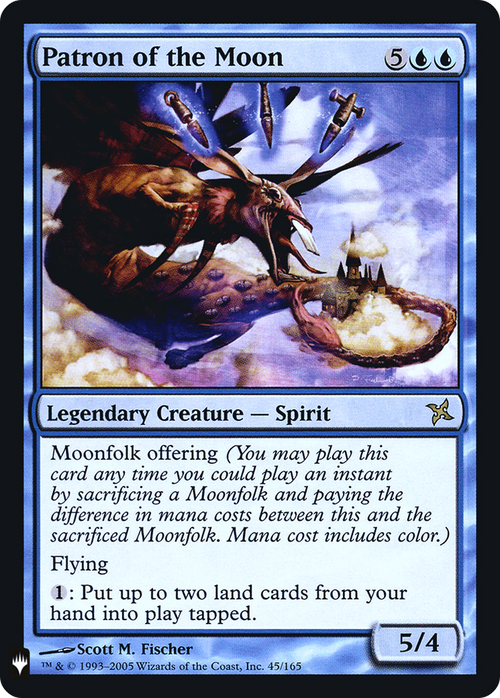 Patron of the Moon (PLST-BOK-45) - The List Foil