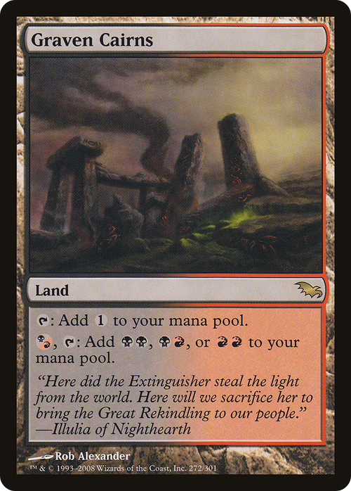 Graven Cairns (SHM-272) - Shadowmoor Foil