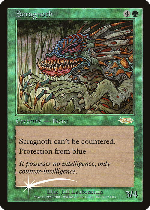Scragnoth (FNM-) - Friday Night Magic 2003 Foil