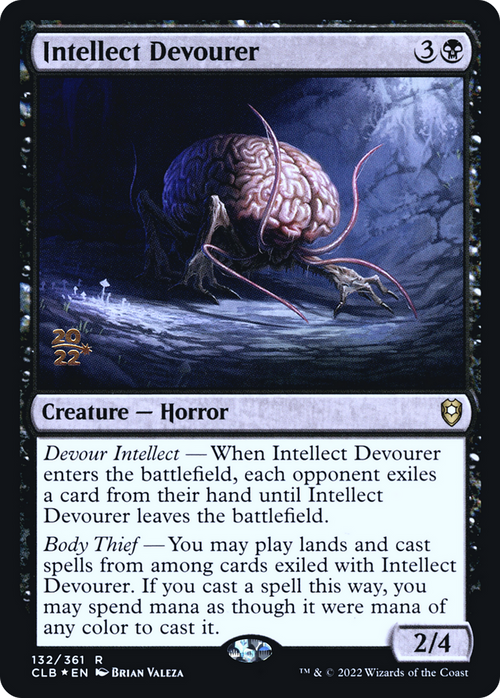 Intellect Devourer (PRE-132) - Battle for Baldur's Gate Promos Foil