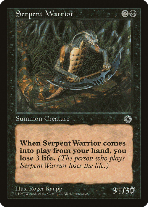 Serpent Warrior (POR-) - Portal