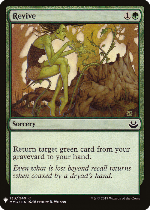 Revive (LIST-MM3-133) - The List