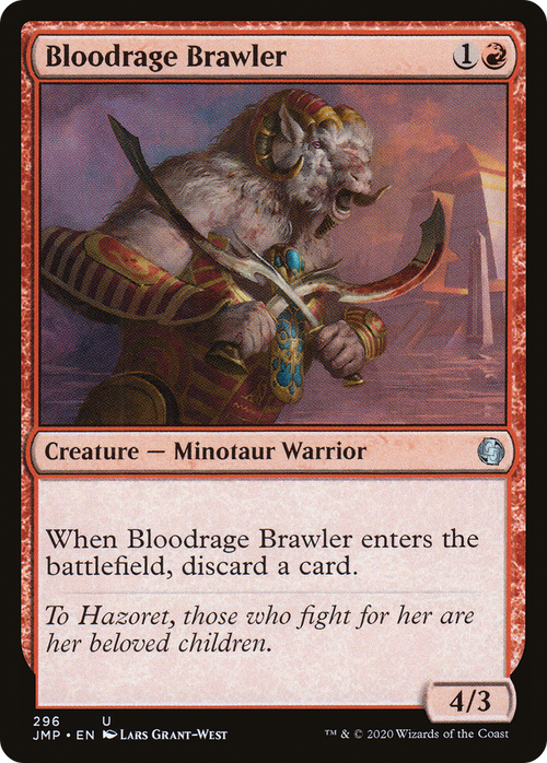 Bloodrage Brawler (JMP-296) - Jumpstart