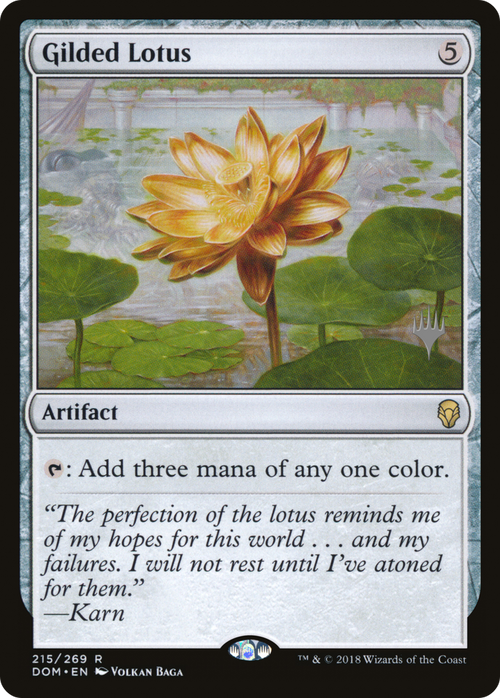 Gilded Lotus (PPM20-215P) - Dominaria Promos Foil