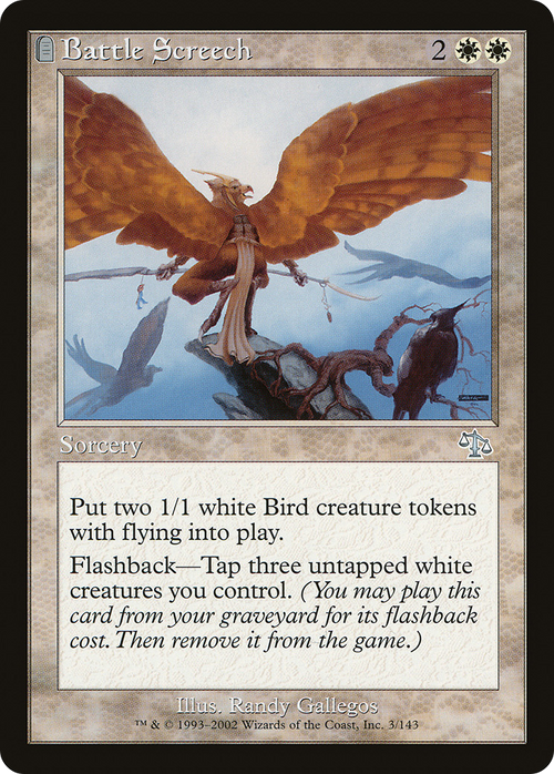 Battle Screech (JUD-003) - Judgment: (tombstone) Foil