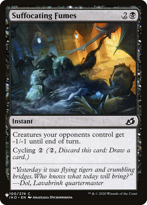 Suffocating Fumes (LIST-IKO-100) - The List