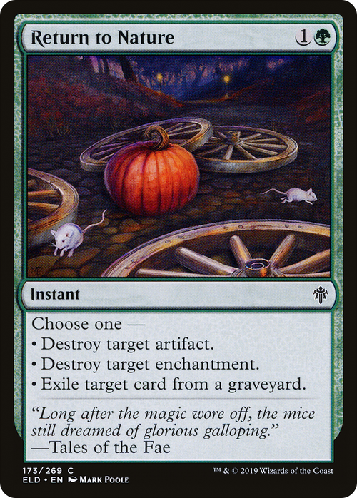 Return to Nature (ELD-173) - Throne of Eldraine