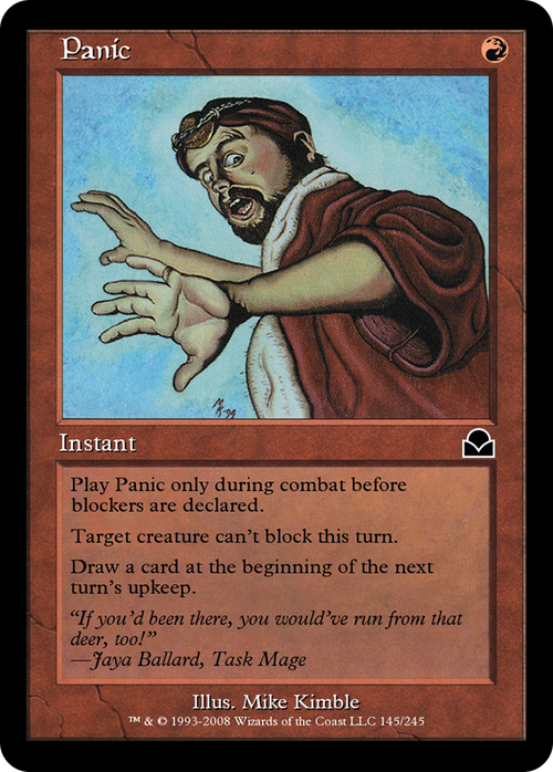 Panic (ME2-145) - Masters Edition II Foil