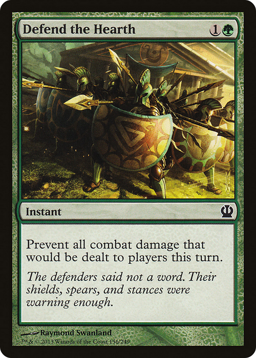 Defend the Hearth (THS-156) - Theros