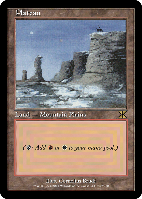 Plateau (ME4-249) - Masters Edition IV Foil