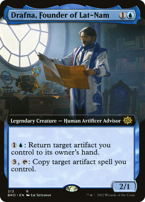 Drafna, Founder of Lat-Nam (Extended Art) (BRO-313) - The Brothers' War: (Extended Art)