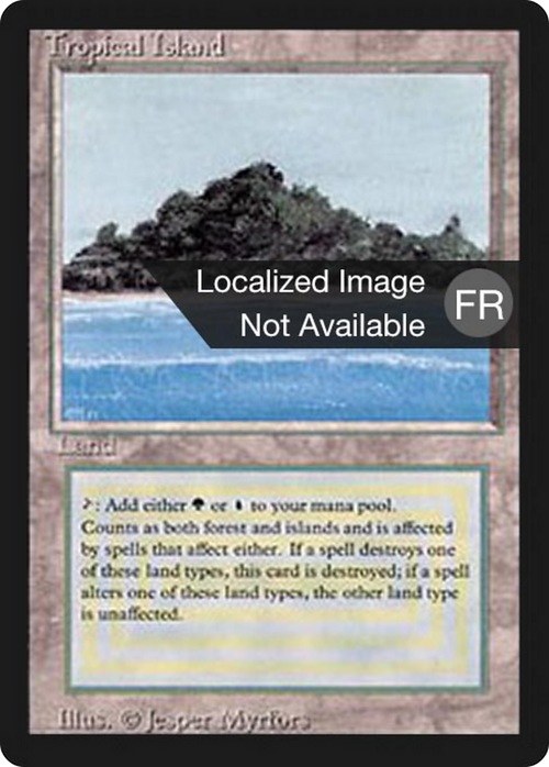 Tropical Island (FBB-) - Foreign Black Border