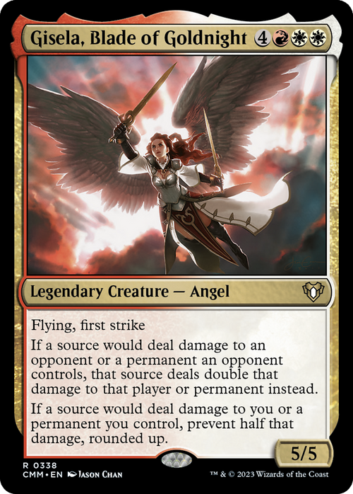 Gisela, Blade of Goldnight (CMM-338) - Commander Masters Foil